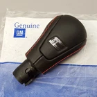 Ebony Leather Torch Red Stitch 5.1 Shift Ratio Manual Knob 12-15 Camaro New GM