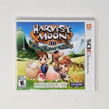 Harvest Moon 3D: The Lost Valley 3DS Case  Manual No Game 