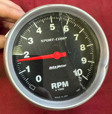 Auto Meter 3990 Sport-comp In-dash Tachometer Rpm