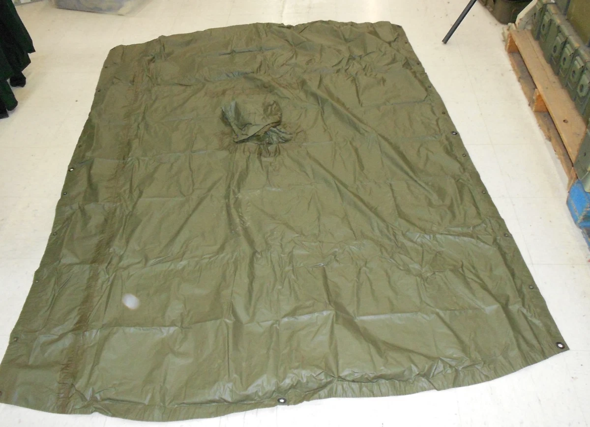 Vietnam Poncho In Original Vietnam War Personal & Field Gear for