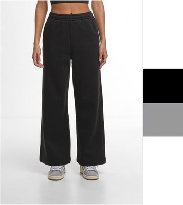 Build Your Brand Ladies Wideleg Sweatpants BY431 Damen Hose NEU