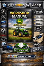 JOHN DEERE  TECHNISCHER SERVICE REPARATURHANDBUCH 220 2120 450 690E 900  300