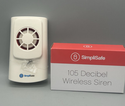 SimpliSafe WS1000 1st Generation 105 Decibel Wireless Siren