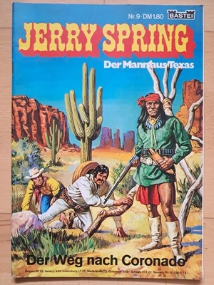 Jerry Spring Nr.9 von 1972 - TOP Z1 ERSTAUFLAGE WESTERN BASTEI COMICHEFT Jijé - Bild 1 von 3