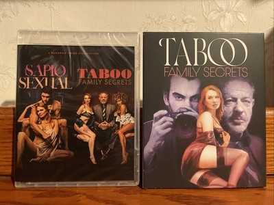 NEW & SEALED! Sapiosexual & Taboo: Family Secrets (Blu-ray + Slipcover)