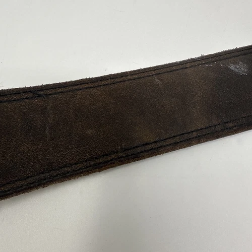 Red Wing Shoes 40 Leather Belt Mens Black Leather Vtg - Picture 6 of 8