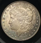 1878-S Morgan Silver Dollar $1 - Choice Uncirculated - Album Toned