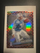 2025 Panini Prizm no.248 Mike Rozier Black and Red Checkers