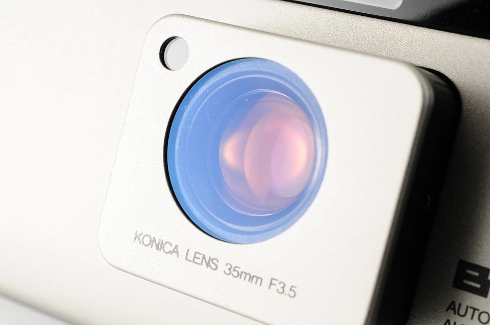 Konica BiG mini BM 201 Point & Shoot 35mm Film Camera【N.MINT w/Case】JAPAN #167 - Image 4 of 4