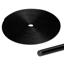 40FT Backer Rod 1/8 inch, Black Rubber Caulk Saver, Concrete Expansion Joint ...