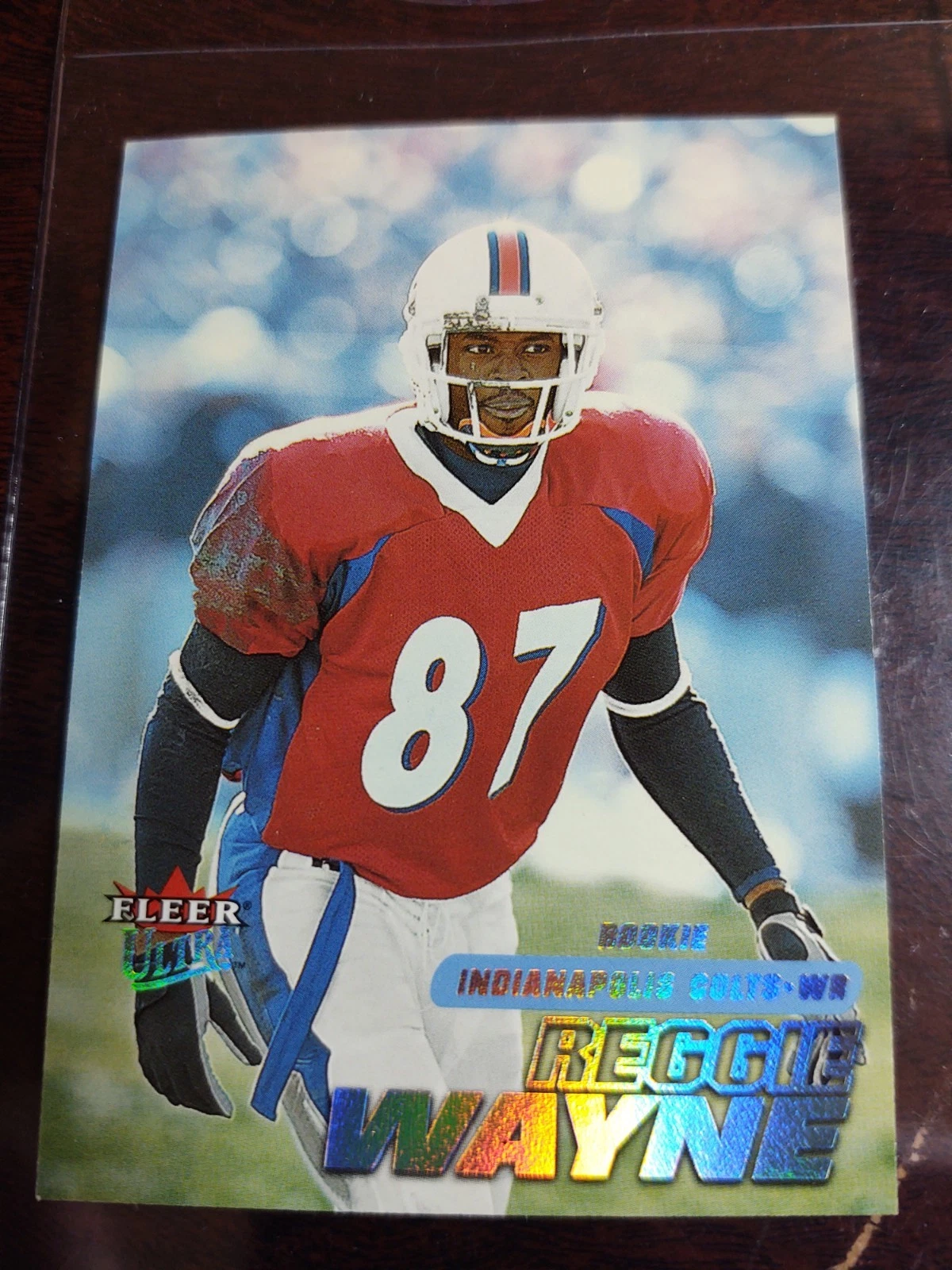 Reggie Wayne trading card