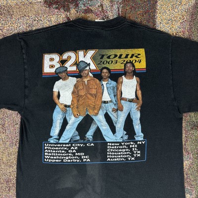 Vintage B2K Scream Tour III Shirt Size Medium Rap Tee Y2K 90s 00s 