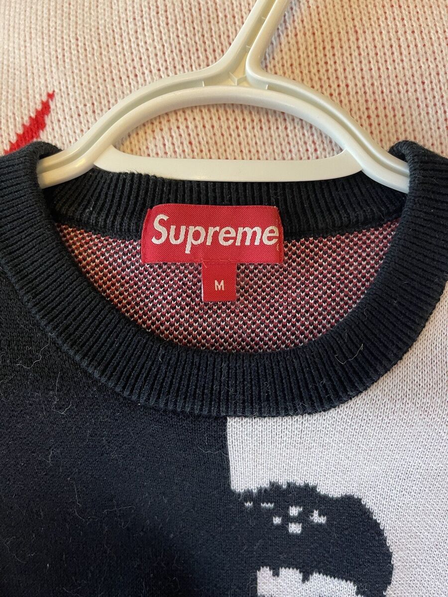 Supreme Scarface Sweater - FW17 - Size M | eBay Supreme Scarface Sweater - FW17 - Size M | eBay