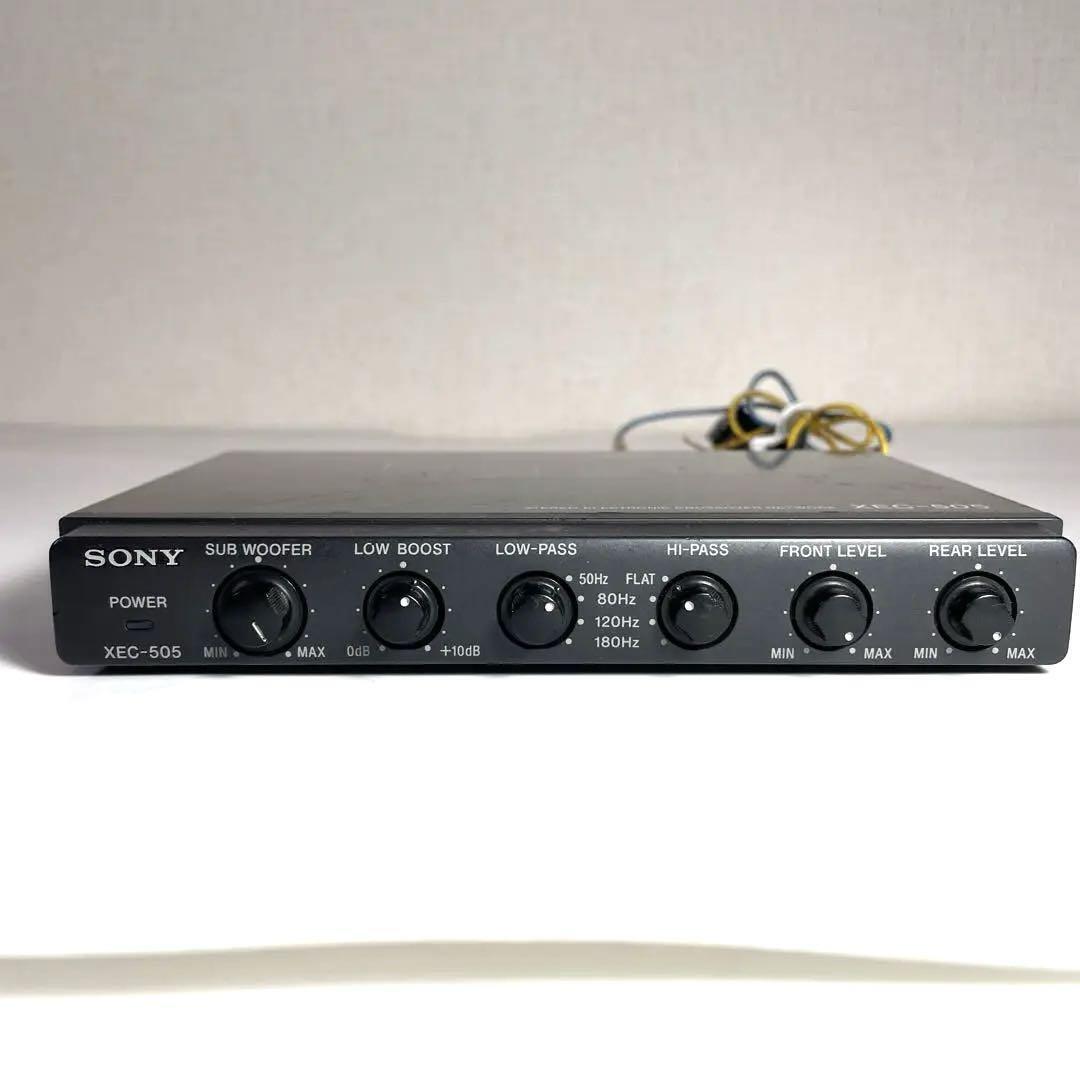 Sony XEC-505 STEREO Electronic Crossover Network Tested Sony XEC-505 STEREO Electronic Crossover Network Tested