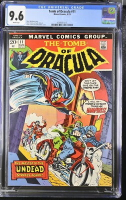 Tomb of Dracula #11 CGC 9.6 (1973) Tom Palmer Cover Marvel Comics