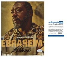 Edwin Lee Gibson ‘The Bear’ signed autograph 8x10 photo ‘Ebraheim’ ACOA Hulu FX