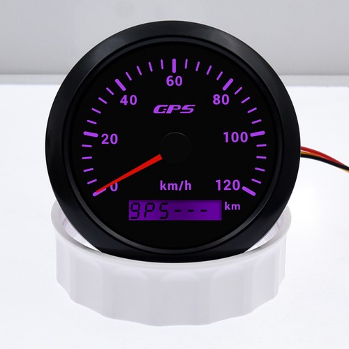 85mm Digital GPS Speedometer Speed Odometer Gauge 0-120Km/h for Car Boat Truck - Picture 15 of 15
