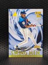 1995 Pinnacle Albert Belle RARE RAINBOW FOIL variation Artist's Proof Swing Men
