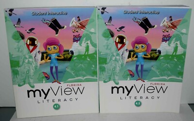 Savvas My View Literacy 4.1 & 4.2 Student Interactive Florida 2022 FREE SHIPPING