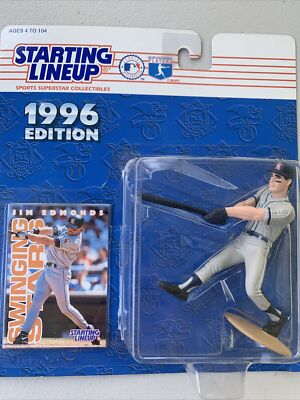 VTG Jim Edmonds CA Angels Starting Lineup 1996 Starting Lineup Figure MLB #155