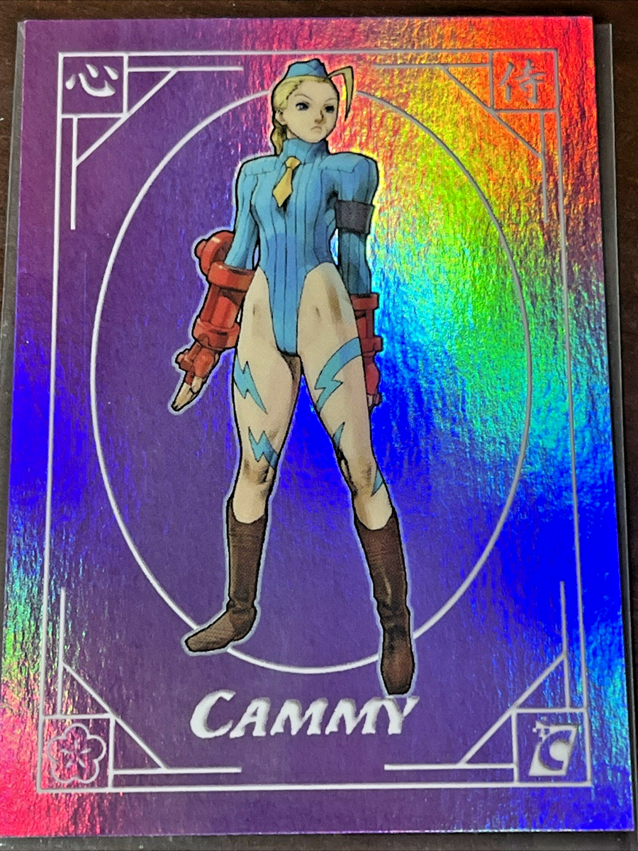 2025 Cardsmiths Street Fighter Alpha #26 Cammy Rainbow Holo Foil