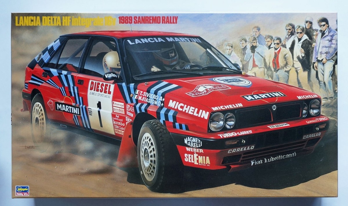 HASEGAWA 1/24 Lancia Delta HF Integrale 16V 1989 Sanremo rally