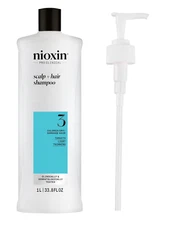 Nioxin System 3 Cleanser Shampoo, 33.8 oz- Pump