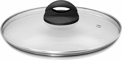 Nutrichef Durable Dutch Oven Pot Lid - See-Through Tempered Glass Lids