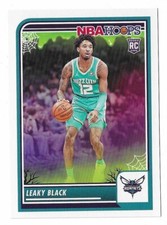 2023-24 Panini Haunted Hoops Leaky Black Rookie Card #248 Charlotte Hornets RC