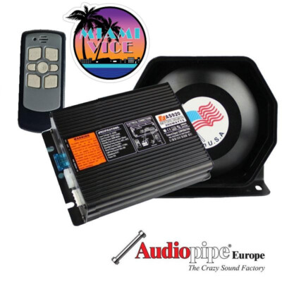 USA Sirene 200W + PA Druckkammer Lautsprecher + Kabel usw.