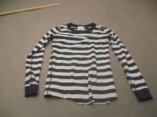 Hanna Andersson Size 8 Kids Unisex Striped 100 Organic Cotton Pajama Top 511