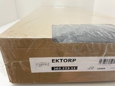 Ikea EKTORP 4 Seat sectional FULL SET COVER nordvalla dark gray 203.223.11 - NEW