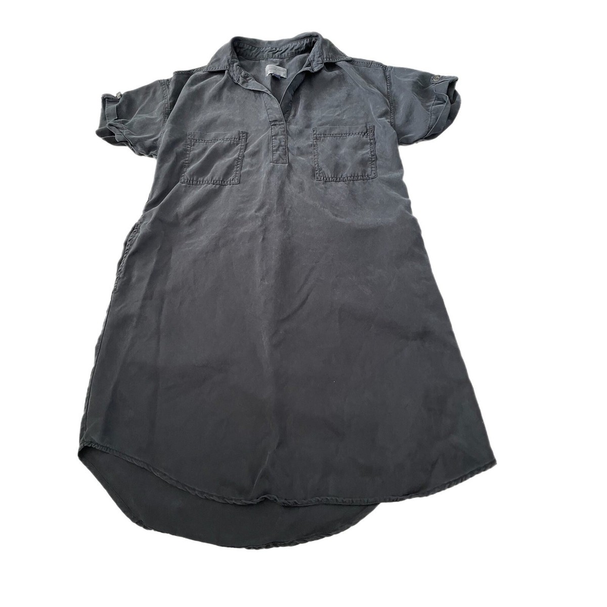 short sleeve square neck dress Whisper Square Neck Short Sleeve Mini Dress  Hemline Metairie