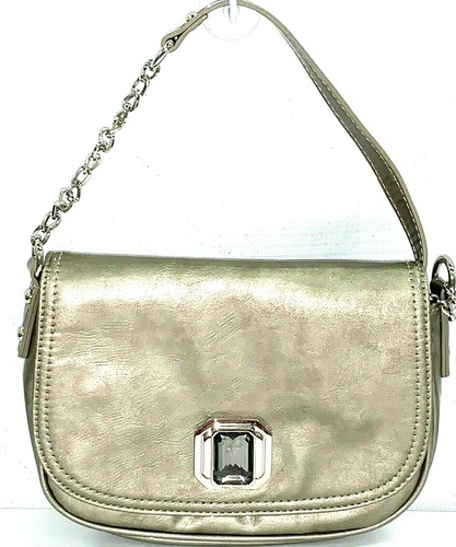 nine west silver purse