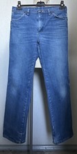 Herren 70er Jahre Wrangler Denim Jeans Blau Cowboy Vintage 30x29 Small