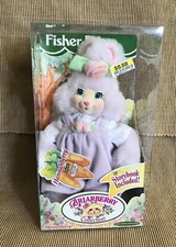 New VTG 1999 Fisher Price Briarberry Bears Hannahberry Bunny Storybook 75027