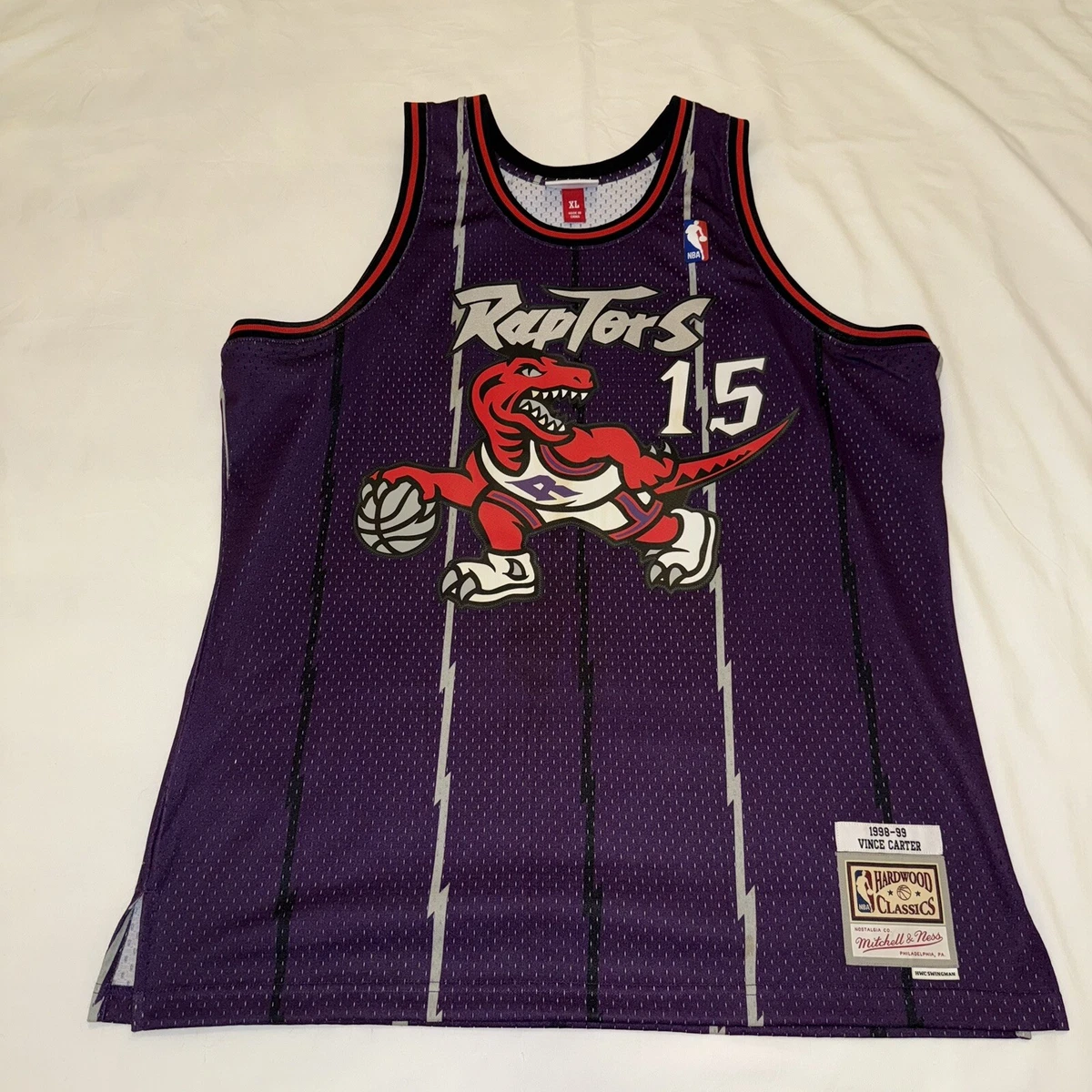 Maillot NBA Toronto Raptors Vince Carter 1998/99