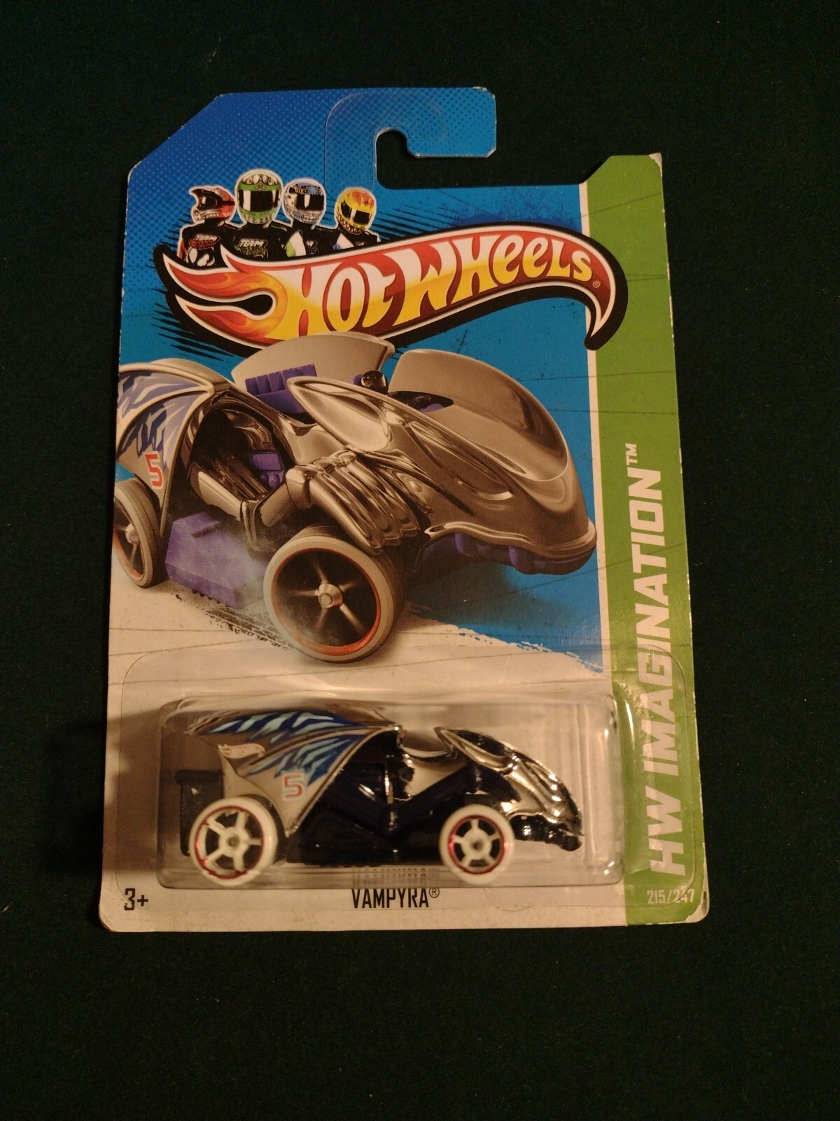 Hot Wheels 2012 Vampyra #215/247 HW Imagination V5519 Thrill Racers - Ice '12
