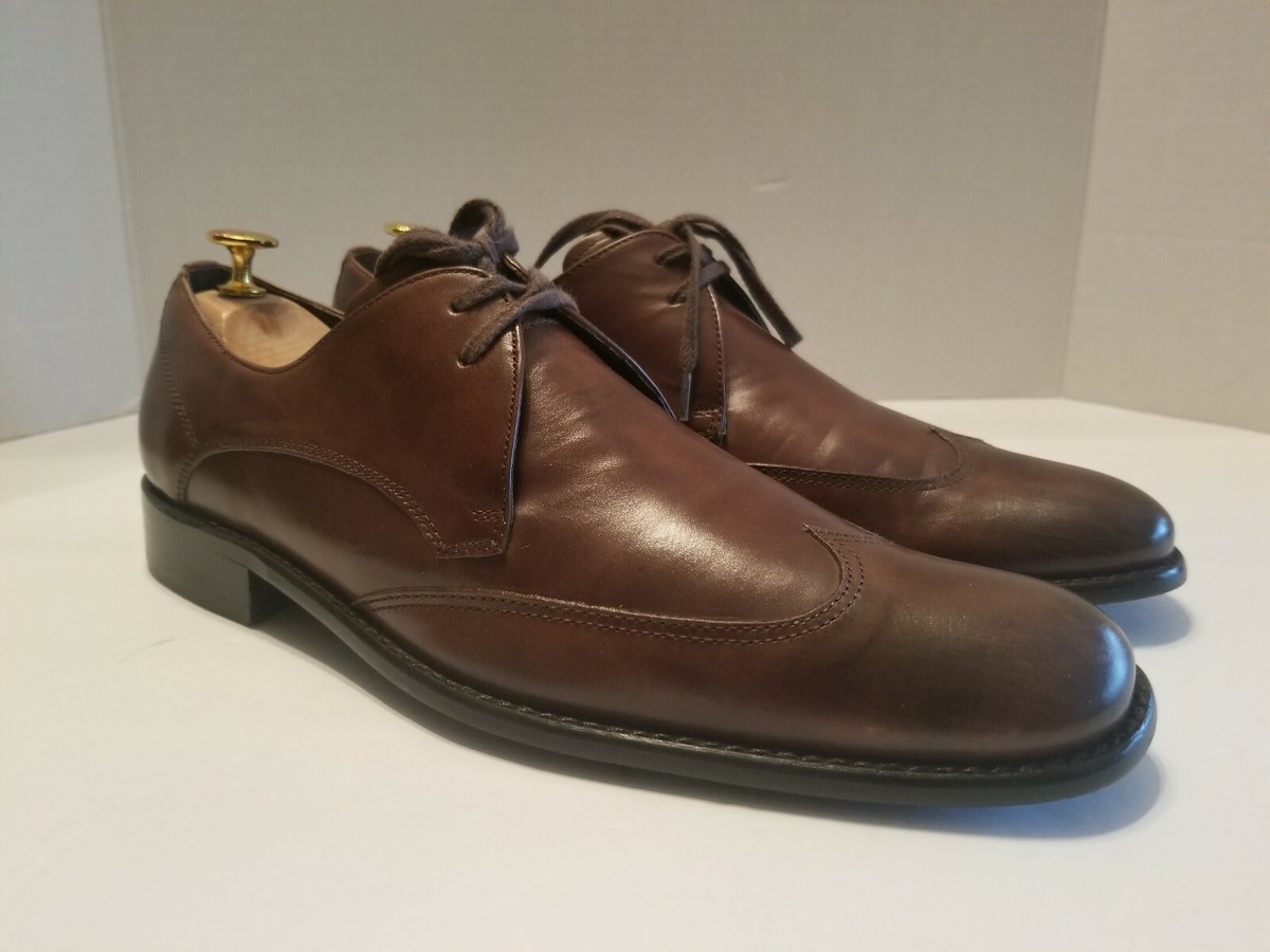 John Varvatos Men\'s Size 10M Brown Dress Oxford Shoe 3-Eye Lace-Up George Men main image 4