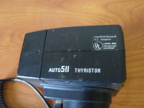 Sunpak auto 511 Thyristor flash - Picture 9 of 11