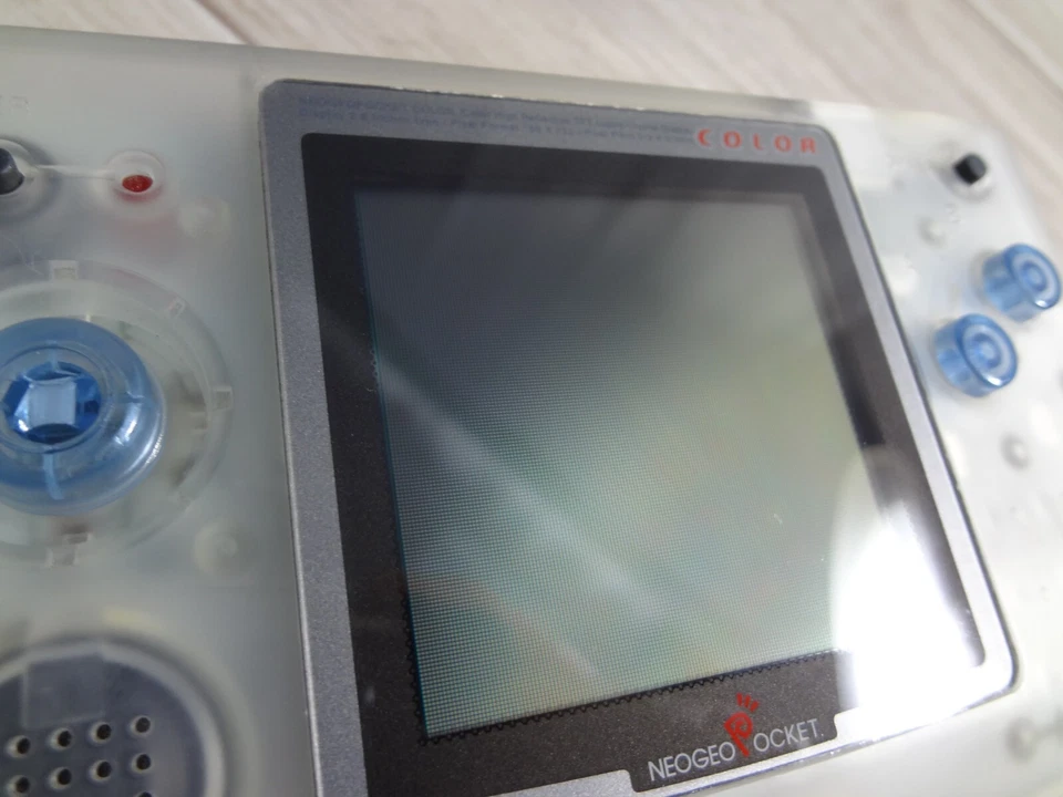 snk neo geo pocket color clear console system Tested Work -good condition 2 - Image 4 of 4