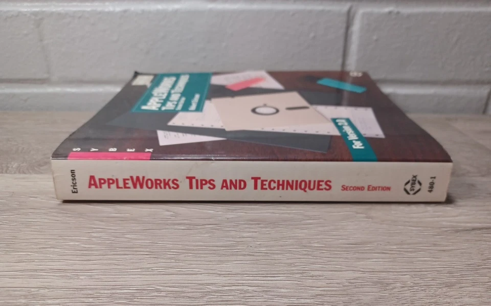 Vintage AppleWorks Tips and Techniques Book 2.0 Second Edition 1987 - Image 4 of 4