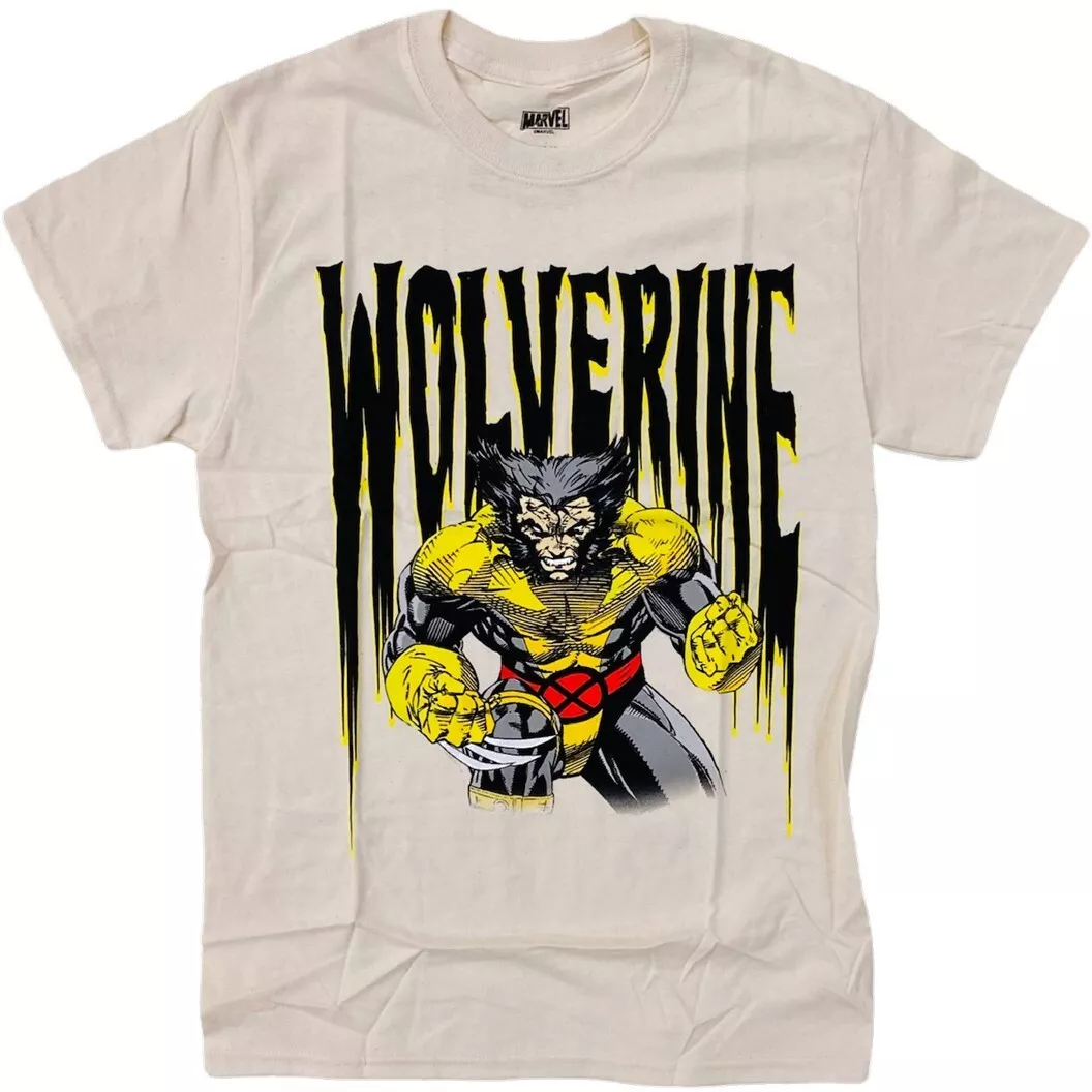 Marvel Comics Men's Officially Licensed X-Men Wolverine Tee T-Shirt