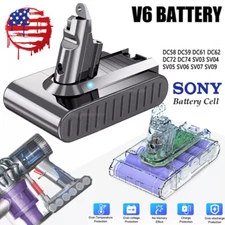 NEW 21.6V 9500mAh 5Ah Battery For Dyson V6 Animal SV03 SV04 SV05 DC58 DC62 DC72