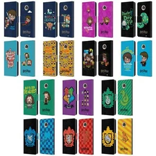 OFFICIAL HARRY POTTER DEATHLY HALLOWS I LEATHER BOOK CASE FOR MOTOROLA PHONES