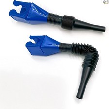 2 PCS Auto Plastic Flexible, Hand-Free Funnel with Extendable Spout, Draining To