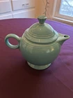 Fiestaware Vintage Turquoise Fiesta medium teapot with lid HLC 44oz tea pot