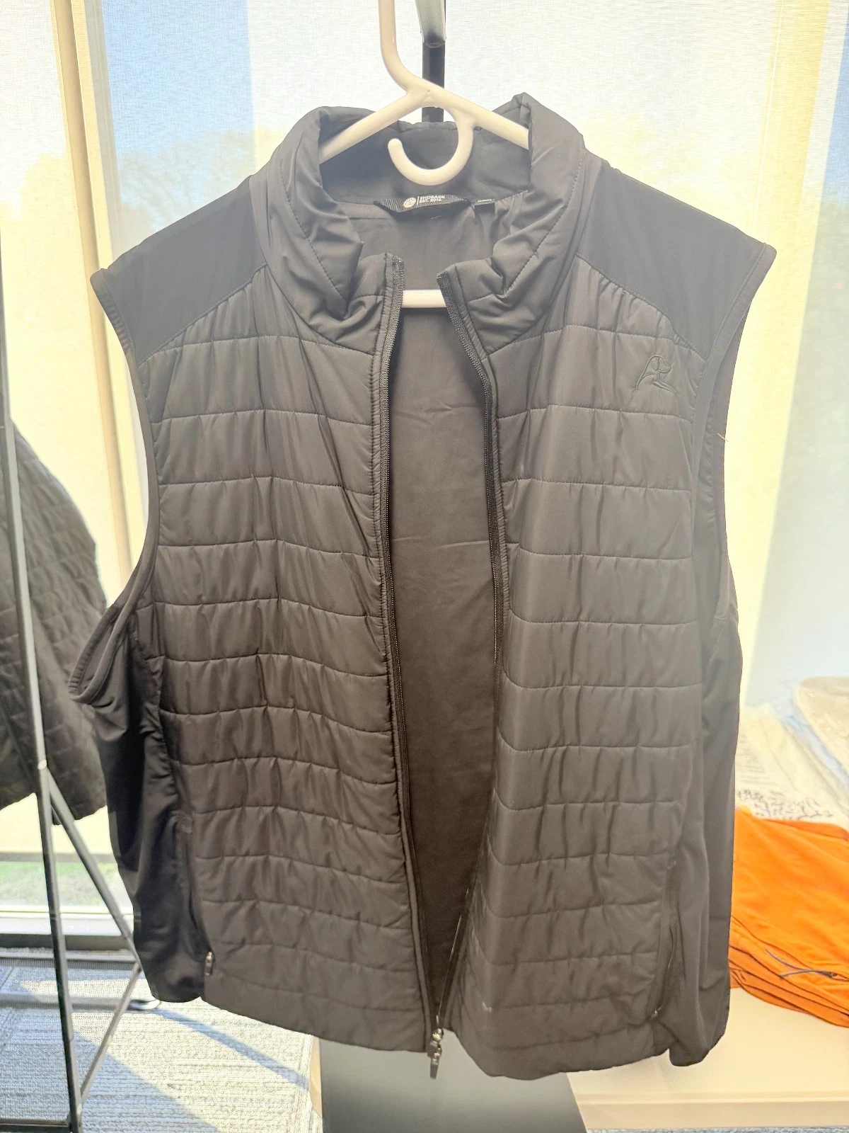 Rhoback Fulton Performance Vest Mens XXXL 3XL Black Quilted Golf Gilet NWOT - product detail image 1