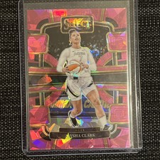 2024 Panini Select WNBA - Concourse Pink Ice Prizm #43 Alysha Clark