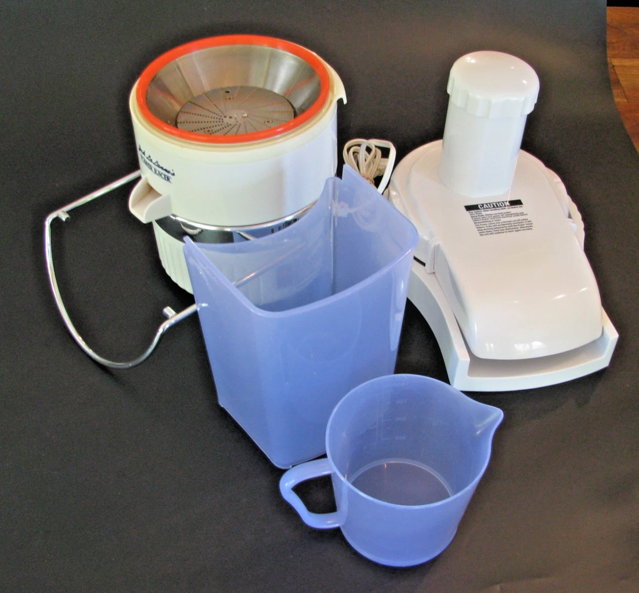 Jack LaLanne's Power Juicer CL-003AP Original Classic Juice Pulp ++EXTRAS